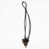 2pcs Artificial Bone Carving Shark Tooth Pendant Necklace Set Leather Shark Teeth Fossil Adjustable Cord for Men Summer Beach Surfer Cool Prehistoric Jewelry view 4