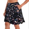 Jhsnjnr Women High Waisted Tennis Skirts Long Skort Summer Athletic Skorts with Pockets view 1