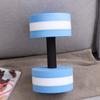 INOOMP Water Aerobics Dumbbells Pool Barbells Blue/white Resistance Exercises view 4