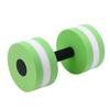 INOOMP 1pc Aquatic Exercise Dumbbell Eva Floating Water Barbell for Pool Resistance Aerobics for Water Workouts and Strength Training view 1