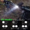 Victoper Bike Light, High Lumens Super Bright Bicycle Lights, 6+4 Modes USB Rechargeable Bike Headlight & Tail Light Set, Waterproof Safety Bike Front & Rear Light for Valentine's Day Gifts view 3