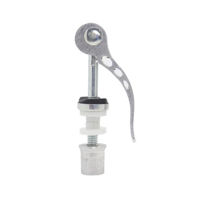 KOVNOVI Bike Seat Clamp, 5Pcs Quick Release Lever, Silver, M6x60mm, 65mm Rod Length