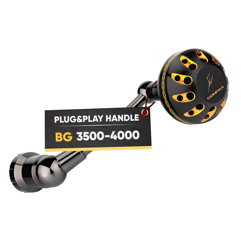 GOMEXUS Power Handle Compatible with Daiwa BG 3500 4000 Fishing Reel Handle