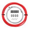 KOVNOVI Bicycle Brake Cable Housing 5mm Mountain Road Bike 2.5mm Brake Line Tube Sets Gear Derailleur Bike Accessories Accessories (Color : Red Brake) view 1