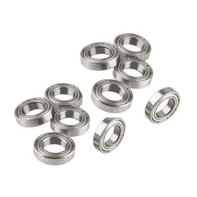 SUOFEILAIMU 20Pcs 6900ZZ Z Bearing 10x22x6mm Metric Thin Section 6900RS Ball Bearings for Skate Skateboard Roller Skates Bearings (Color : 6900RS)