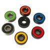 SUOFEILAIMU 16pcs 608-2RS ABEC-7 Colorful Ring Longboard Inline Skate Skateboard Bearings view 2