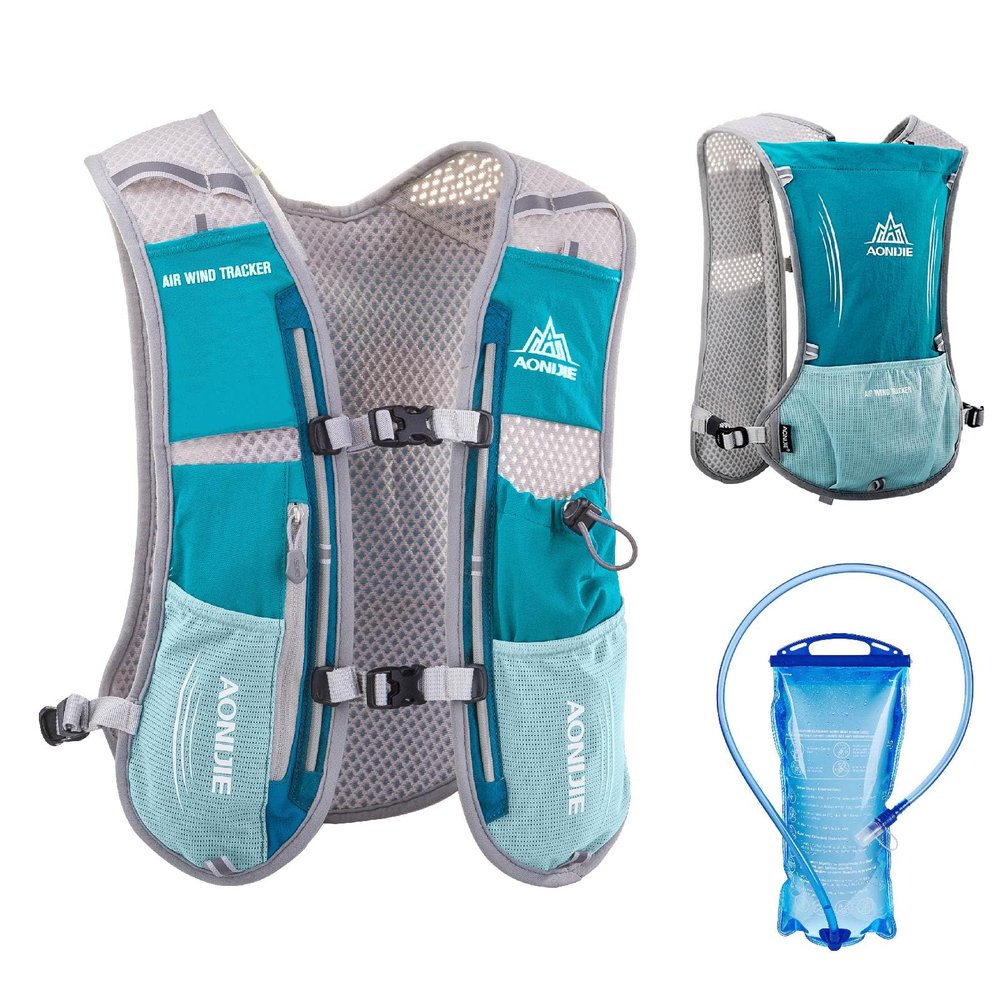 JEELAD 5L Running Hydration Vest Hydration Backpack for Outdoor Jogging Biking Cycling Marathon