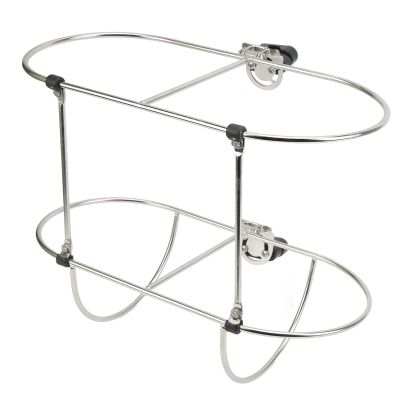 Acouto Rack Holder ?for Boat 7? Pontoon Boats ?Double Marine 2 Basket Bumper holdersboat holdersboat Holders Holder Holder for Rail Pontoon