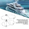 Acouto Rack Holder ?for Boat 7? Pontoon Boats ?Double Marine 2 Basket Bumper holdersboat holdersboat Holders Holder Holder for Rail Pontoon view 2