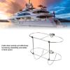 Acouto Rack Holder ?for Boat 7? Pontoon Boats ?Double Marine 2 Basket Bumper holdersboat holdersboat Holders Holder Holder for Rail Pontoon view 3