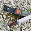 EGKH -19" Blade Goblin Cleaver Sword - Magnificent Reproduction Machete of The Orcrist - Thorin Knife - The Hobbit Kukri - High Carbon Steel Handmade in Nepal view 3