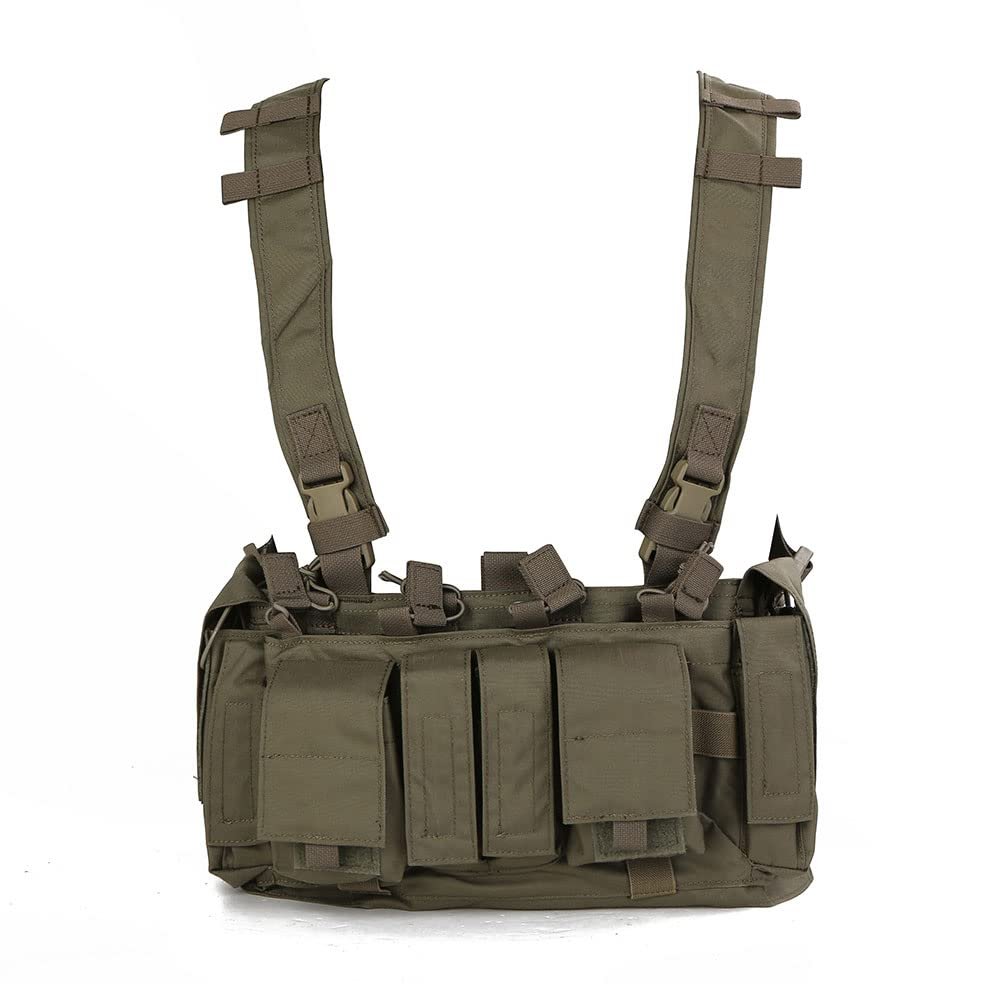 EMERSONGEAR MF Style UW Gen IV Tac Chest Vest,Recon Chest Vest with Mag Pouch H Suspension Lightweight