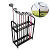 Golf Club Rack 18 Holes Golf Club Organizer Acrylic Golf Club Display Rack Putter Stand Holder Non-Slip and Scratch-Resistant Golf Club Storage Shelf, 10.24"x21.65"x31.5" view 2