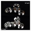 SUOFEILAIMU Ceramic Ball 608RS Inline Roller Skate Wheel Bearing ABEC-11 Skateboard Wheel Bearing 608 RS 8x22x7mm Shaft (Color : Silver, Inner Diameter : 8mm) view 2