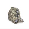 Ashen Fane Navy Premium 6 Panel Adjustable Veteran Baseball Hat, Digital with Anchor Logo view 3