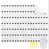 ALAGEO Beach Blanket Boho Black White Sandproof Waterproof Beach Mat Geometric Dots Sand Free Mat Quick Drying Beach Essentials for Vacation Lightweight with 4 Stakes & Corner Pockets 95"x80" view 1