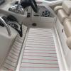 KXKZREN Boat Flooring EVA Foam Decking Sheet Faux Teak Marine Mat Non-Slip Boat Carpet Self-Adhesive Flooring for Jon Boats Motorboat RV Yacht Kayak Swim Platform 44 x 94.5 inch,28.93 sq.ft view 3