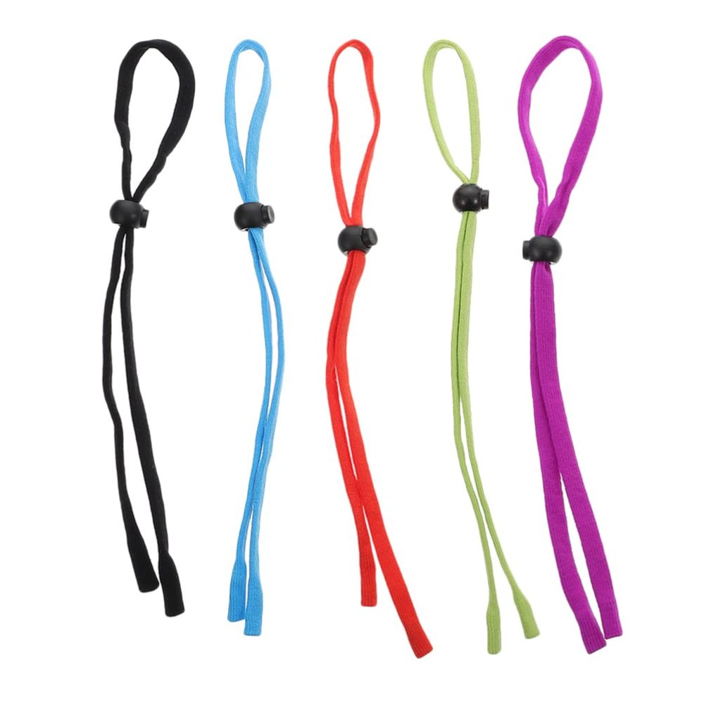 DOITOOL 5pcs Eyeglass Straps Carrying Bag Adjustable Glasses Lanyards Sunglasses Chain Eyeglass Rope Fashion Accessory