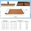 KXKZREN Boat Flooring EVA Foam Decking Sheet Faux Teak Marine Mat Non-Slip Boat Carpet Self-Adhesive Flooring for Jon Boats Motorboat RV Yacht Kayak Swim Platform 44 x 94.5 inch,28.93 sq.ft view 2