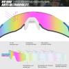 ALSUZYIOT Polarized Sunglasses for Women Men, UV400 Cycling Goggles Baseball Running Fishing Outdoor Windproof Eyewear view 4