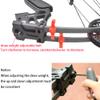 ZSHJGJR Archery M109E Compound Bow Steel Ball Catapult Hunting Dual-Purpose Compound Bow Set 30-60lbs Bowfishing Bow Right/Left Hand (Right Hand, Bow Set 2) view 4