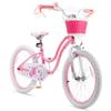 RoyalBaby Girls Bike with Training Wheels and Dual HandbrakeStargirl Kids Bicycle 20 Inch Toddlers to Big Kids 7-13 Years, Star Pink view 1