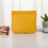 3 Pieces Mini Leather Squeeze Coins Purse Pouch Waterproof Pocket Kiss Lock Wallet for Women Travel Storage bag for Headphones Jewelry (3 Colors, 4.7x4.5") view 2