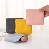 3 Pieces Mini Leather Squeeze Coins Purse Pouch Waterproof Pocket Kiss Lock Wallet for Women Travel Storage bag for Headphones Jewelry (3 Colors, 4.7x4.5") view 3