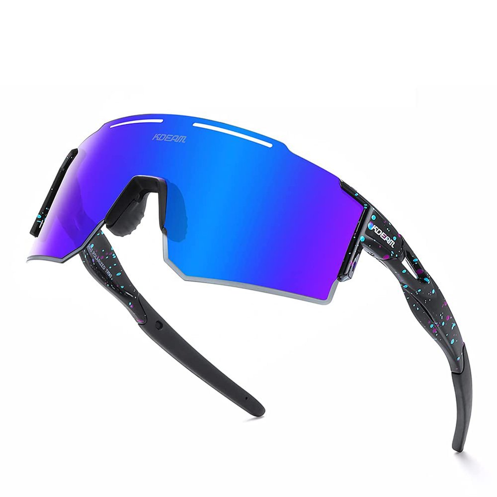 ALSUZYIOT Polarized Sunglasses for Women Men, UV400 Cycling Goggles Baseball Running Fishing Outdoor Windproof Eyewear