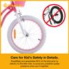 RoyalBaby Girls Bike with Training WheelsStargirl Kids Bicycle 14 Inch Toddlers to Big Kids 3-5 Years, Star Pink view 4