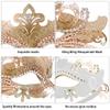 Coddsmz Couple Masquerade Mask Set Venetian Party Mardi Gras Halloween Costume Fancy Dress Mask for Women Men view 3