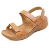 VALINK Women's Orthotic Sandals Strap Wedge Walking Sandals with Arch Support Plantar Open Toe Sandlas Summer Beach Breathable Sandlas view 1