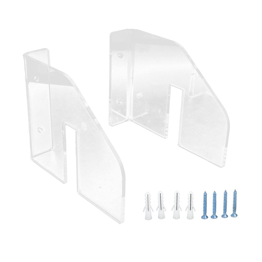 Acrylic Wall Mount Display Skateboard Brackets for Snowboarding,Skateboard Storage Display Rack,Skateboarding and Longboarding(transparent), Skateboard Storage Display Rack,Acrylic Wall Mount"ska