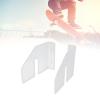 Acrylic Wall Mount Display Skateboard Brackets for Snowboarding,Skateboard Storage Display Rack,Skateboarding and Longboarding(transparent), Skateboard Storage Display Rack,Acrylic Wall Mount"ska view 3