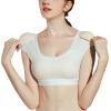 KEHUAN Women 2 in 1 Built-in Shoulder Pad Female Breathable Fitness Tops Push Up Bra Vest,White-Small view 1