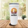 Archery White Edition Viking Tumbler 20oz - Libe Go Archery - Hobbies Play Athletics Powerful Shot Bow Hunt Dart Archer Coach Gymnasthics view 2