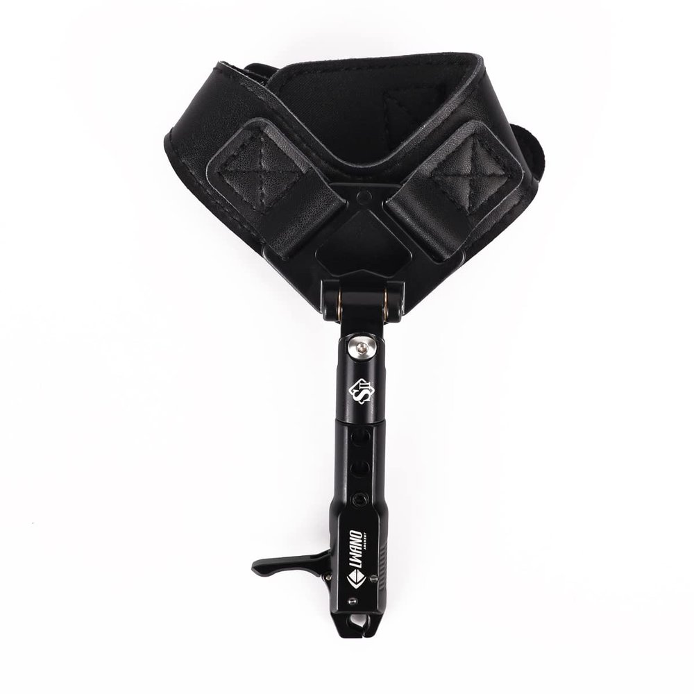 LWANO Archery Compound Bow Release Aids Trigger with Foldback Design (Black)