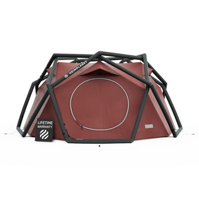 HEIMPLANET Original | 2022 The CAVE XL 3 Person Tent | Inflatable Camping Tent - 5000mm | No Tent Poles Required | Supports 1% for The Planet (4-Season)