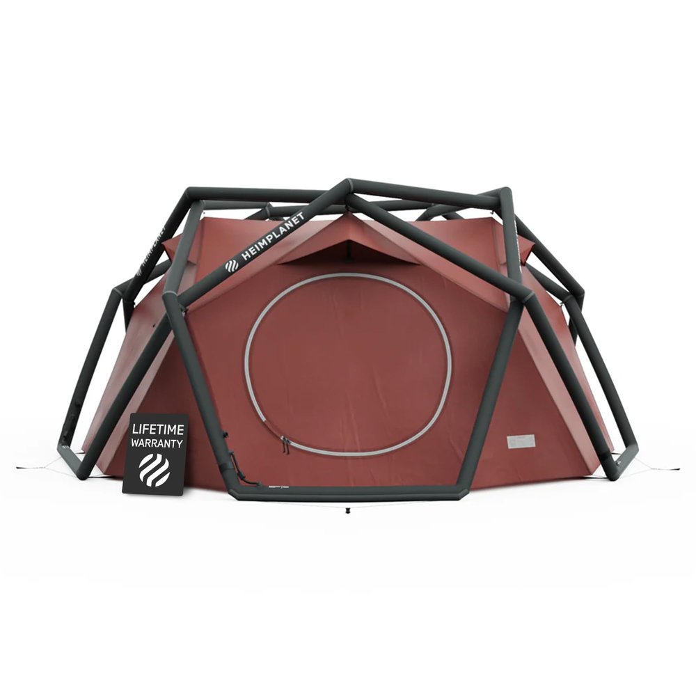 HEIMPLANET Original | 2022 The CAVE XL 3 Person Tent | Inflatable Camping Tent - 5000mm | No Tent Poles Required | Supports 1% for The Planet (4-Season)