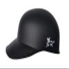 Jadekylin Youth Baseball Pitchers, Catchers Matte Skull Cap (Black) view 2