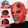 Zadin Algol Devil Mask,Demon Face For Men,Halloween Horror Mask for Adults, Devil Costume, Satan Lucifer Dracula Masquerade view 2