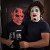 Zadin Algol Devil Mask,Demon Face For Men,Halloween Horror Mask for Adults, Devil Costume, Satan Lucifer Dracula Masquerade view 4