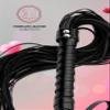 DERINODEM Riding Crop for Horses and Horse Whip Crop Set, Horse Crop 18" and Equestrian Whip 27" Black view 3