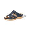 oiangi Wedge Sandals for Women with Arch Support Summer Casual Slip On Fish Mouth Open Toe Platform Slippers Flowers Hollow Quilted Slides Beach Shoes Flip Flops view 3