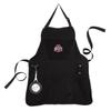 Team Sports America Collegiate Black Ohio State University Ultimate Grilling Apron Durable Cotton with Beverage Opener and Multi Tool view 1