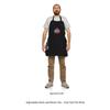 Team Sports America Collegiate Black Ohio State University Ultimate Grilling Apron Durable Cotton with Beverage Opener and Multi Tool view 4