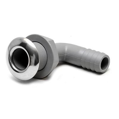 Southco Boat Thru Hull 9005257 | 1 1/8" Stainless Steel Gray 90 Degree