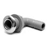 Southco Boat Thru Hull 9005257 | 1 1/8" Stainless Steel Gray 90 Degree view 1