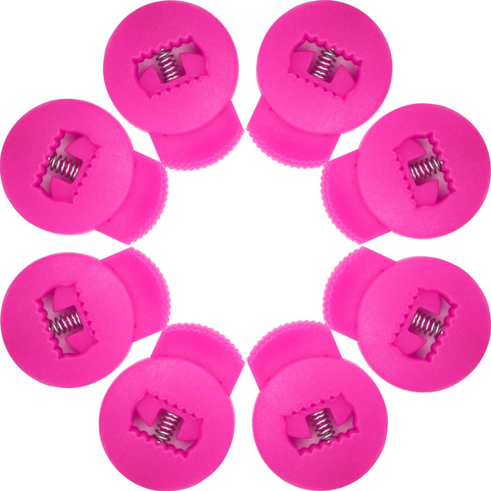 AliBall Glove Locks, Lace Locks for Baseball Glove 8 Pack, Never Need Thying Knots Again, Strong Elasticity, Made Plastic and Springs, Fits All Gloves, Baseball Gloves Accessories