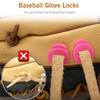 AliBall Glove Locks, Lace Locks for Baseball Glove 8 Pack, Never Need Thying Knots Again, Strong Elasticity, Made Plastic and Springs, Fits All Gloves, Baseball Gloves Accessories view 2